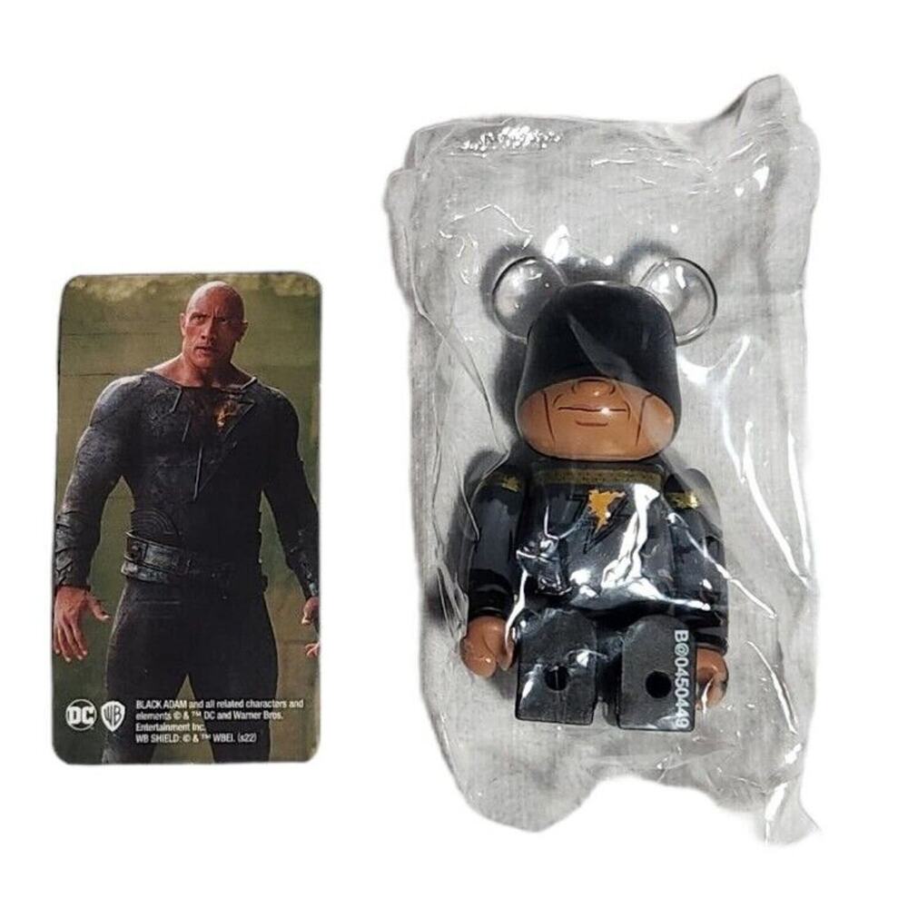 Bearbrick Toys Series 45 Hero Black Adam With Card Open Box